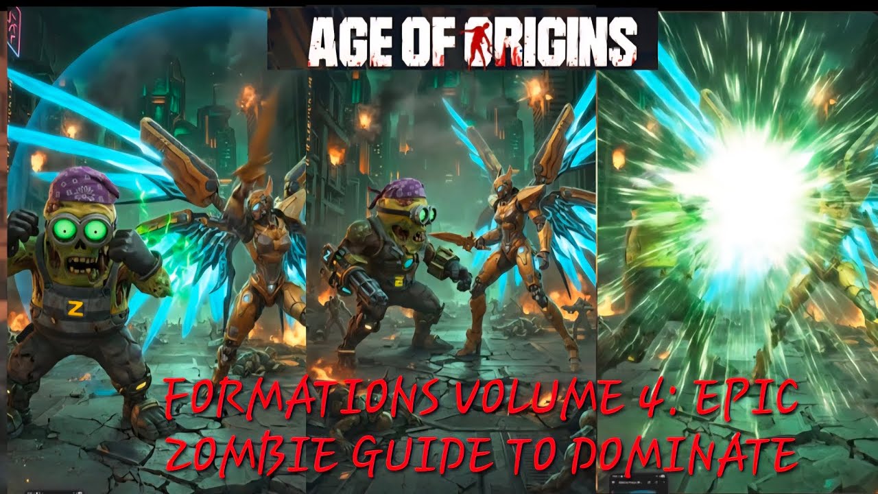 AGE OF ORIGINS: FORMATIONS VOLUME 4, EPIC ZOMBIE GUIDE FOR TOTAL DOMINATION!