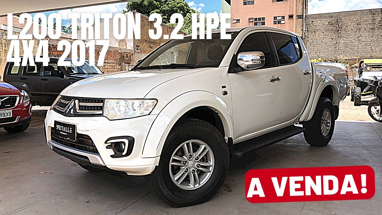 Mistsubishi L200 Triton HPE 3.2 4x4 Turbo Diesel 2017 A venda! #mitsubishi