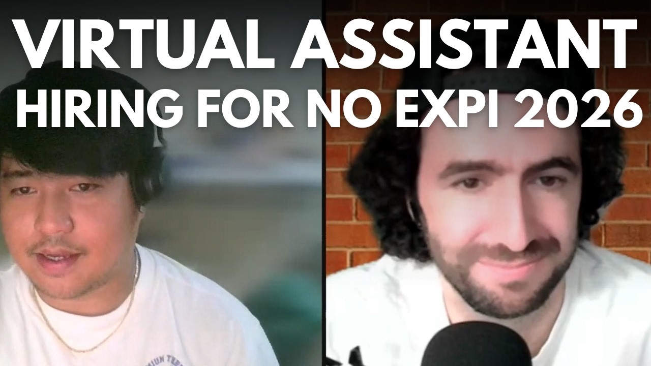 WORK FROM HOME HIRING FOR NO EXPERIENCE! ADMIN VA FOR BEGINNERS! AI JOBS | KUYA RENEBOY