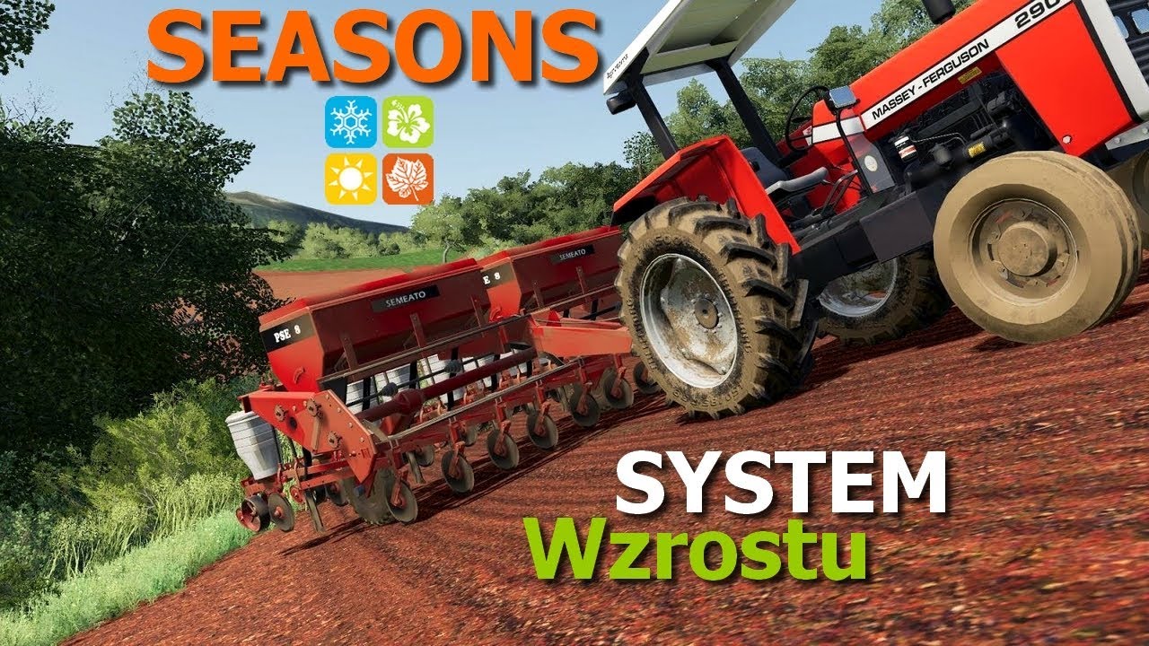 #79 FS 19 - Mod SEASONS - System 🌱 wzrostu ❗