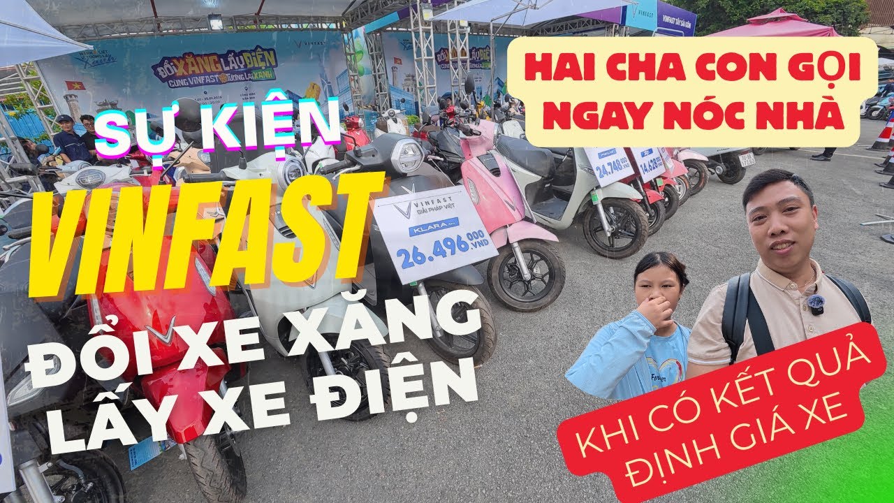 Có nên đổi xe xăng lấy xe điện không | Sự kiện đổi xe xăng lấy xe điện VINFAST