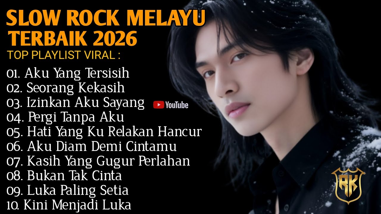 LAGU SLOW ROCK MELAYU TERBAIK 2026 🎸 AKU YANG TERSISIH - Full Album
