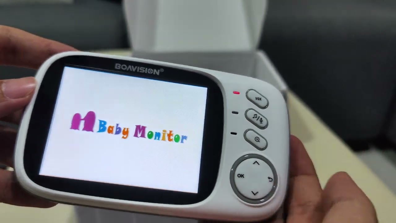 UNBOXING BABY MONITORING CAMERA - MODEL VB603
