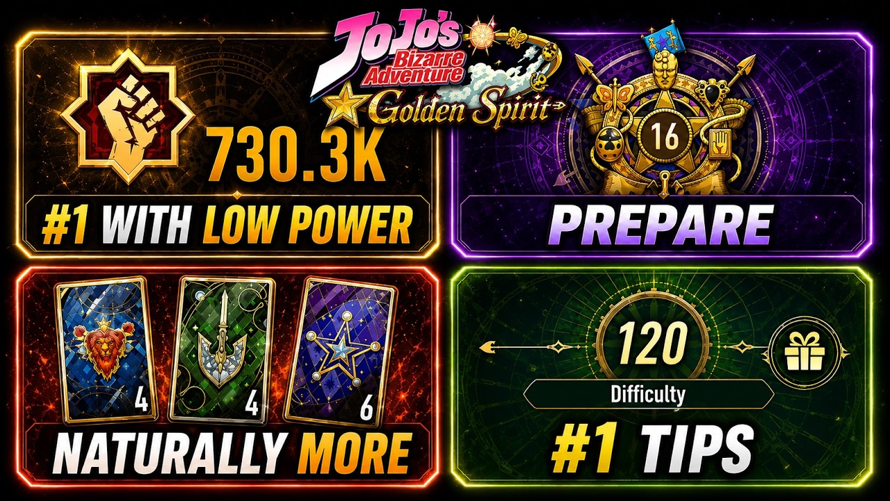Как стать топовым игроком и прогрессировать! Советы от игрока №1! | JoJo JJBA's Golden Spirit | J...