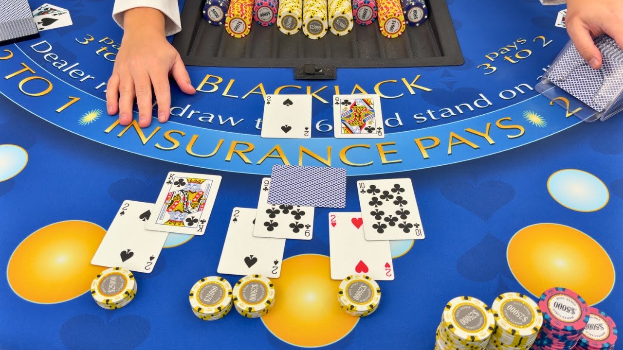 I WON $1,630,000 WITH TRIPLE SPLIT BLACKJACK BETS, BLACKJACKS, PERFECT PAIRS, & MORE IN AMAZING WIN!