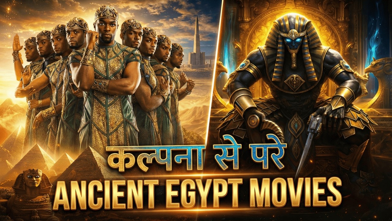 🔥 TOP 9 Egyptian Mythology Movies in Hindi | Gods, Pyramids & Epic Battles