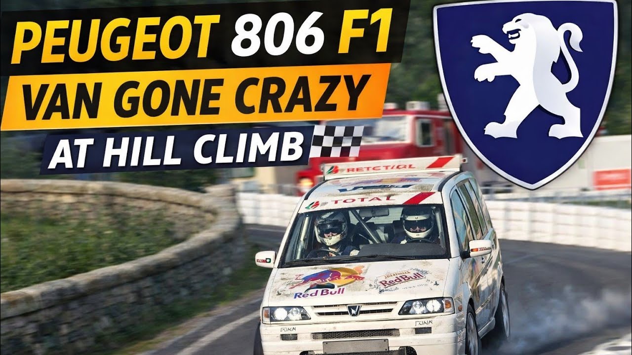 🔥Peugeot 806 F1 | Van Gone Crazy at Hill Climb🏁