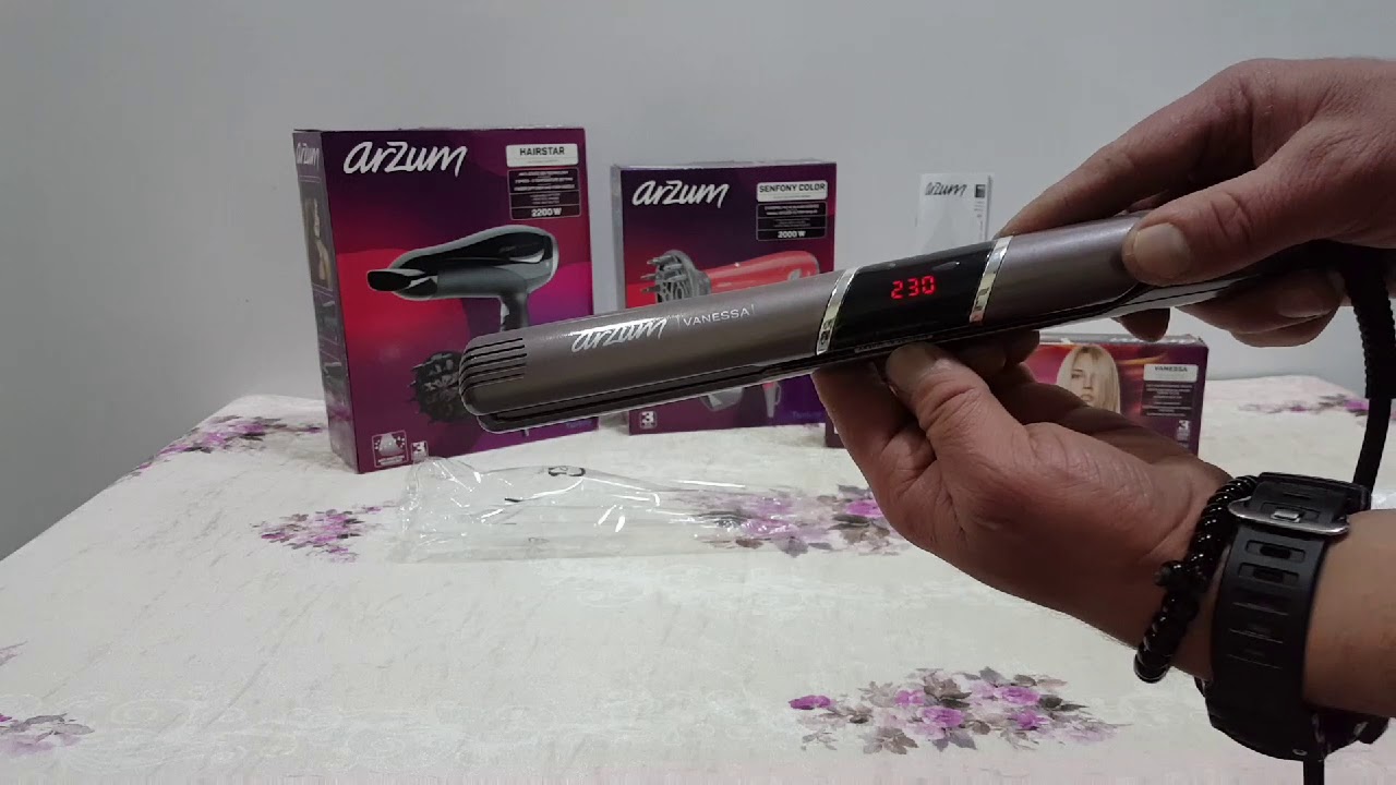 Arzum vanessa saç düzleştirici #arzum