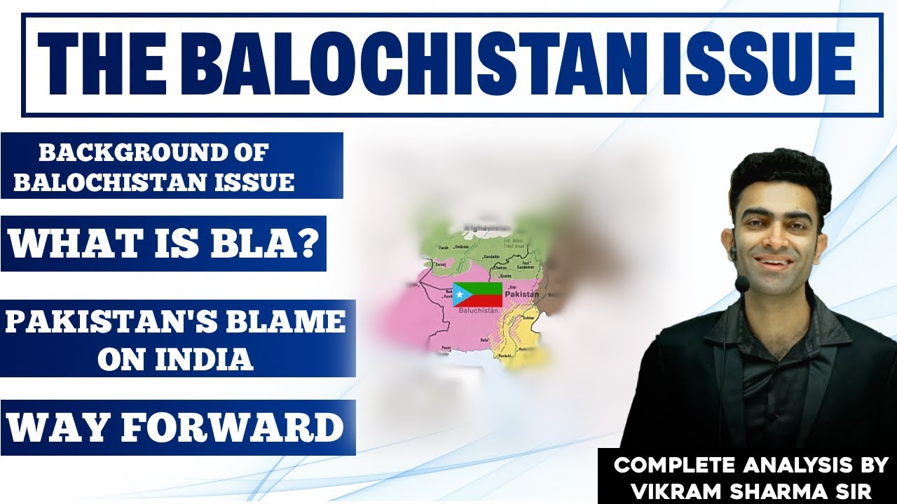 📍 Balochistan Issue Explained | by Vikram Sharma | UPSC Dreams #viralvideo #balochistan #india