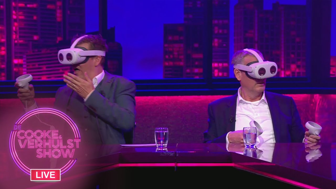 Gert, James en Jeroom testen nieuwe pornotrend uit | Het beste uit De Cooke & Verhulst Show Live #4