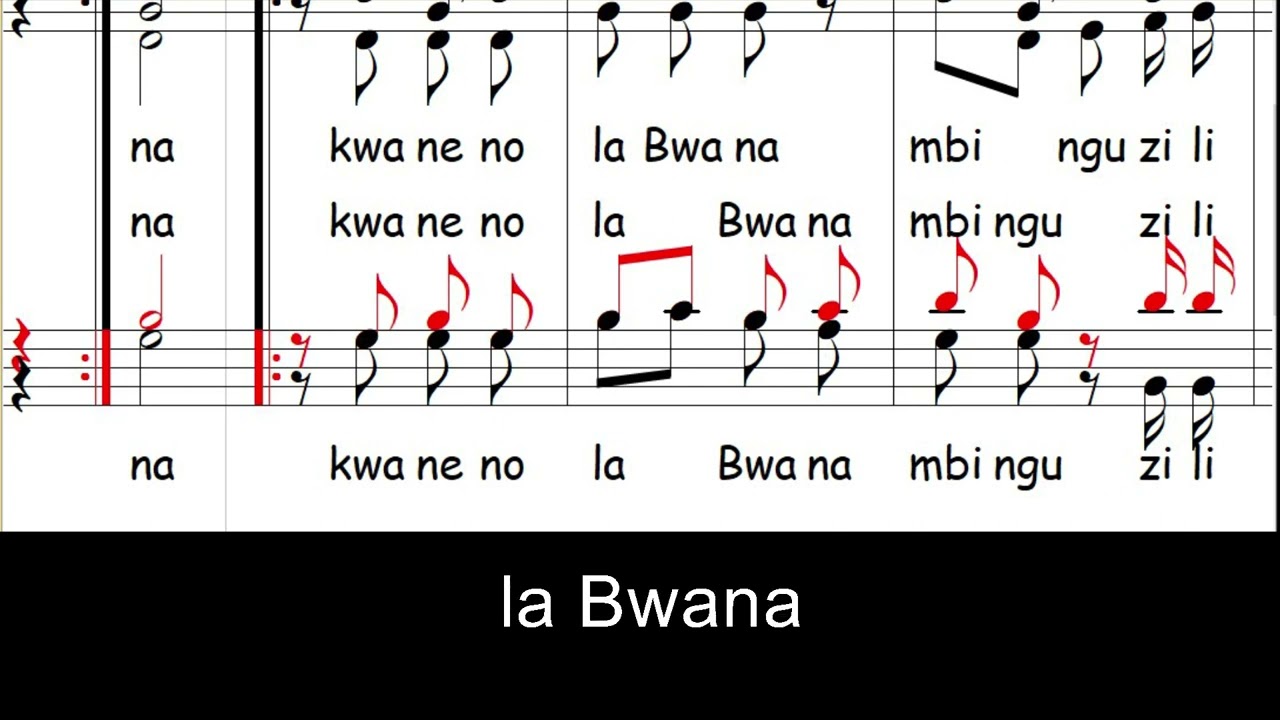 Nchi imejaa fadhili za Bwana By S. B. Mutta.