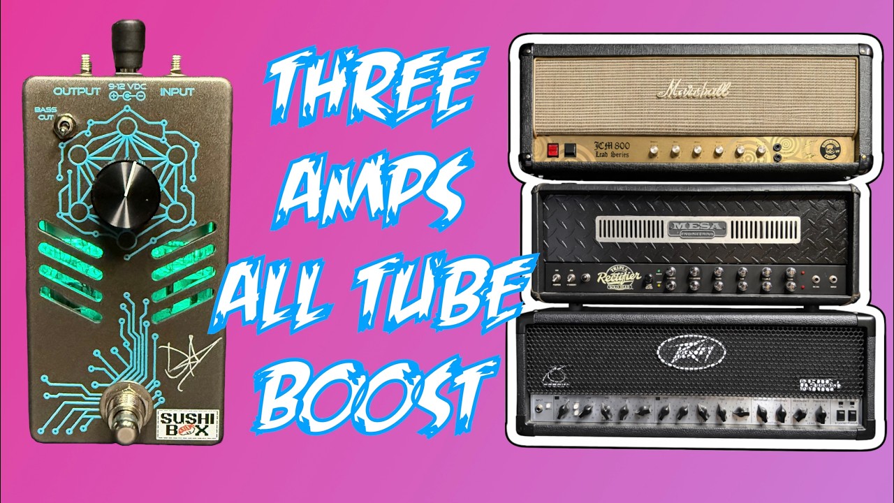 THREE ICONIC AMPS & ONE TUBE BOOST - MORE V2 - METAL