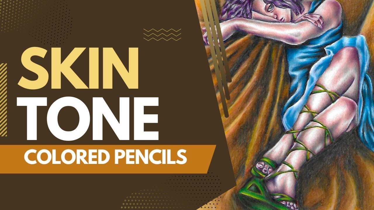 LOVELY Skin Tone Recipe (Rosy Peach) | Prismacolor Pencils