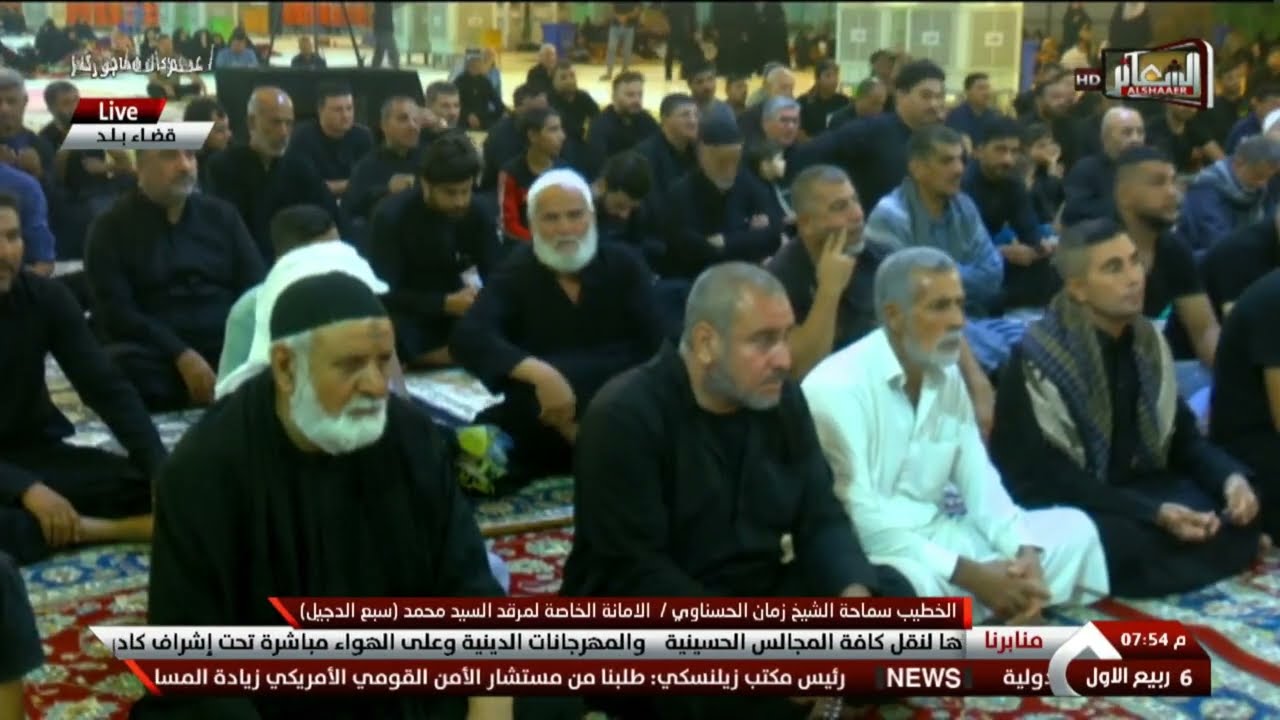 #مباشر #قضاء_بلد الخطيب سماحة الشيخ زمان الحسناوي الامانة الخاصة لمرقد السيد محمد (سبع الدجيل)