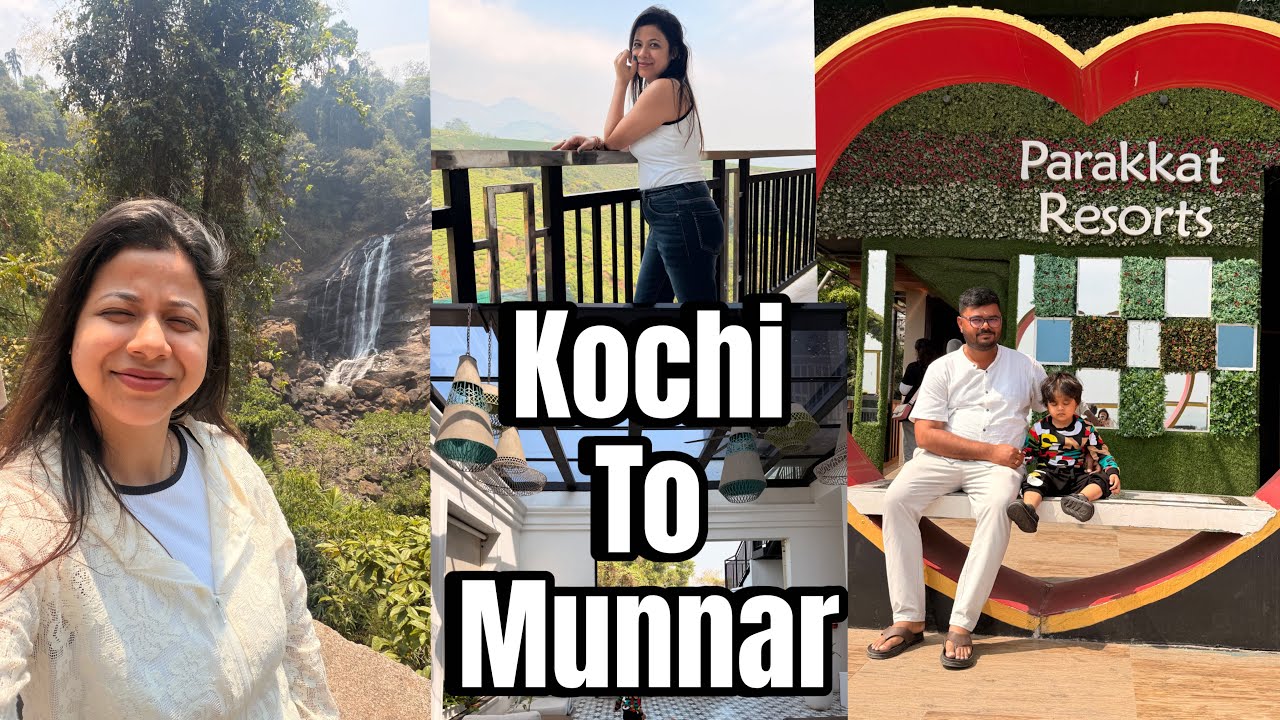 Kochi To Munnar || ইমান ধুনীয়া ঠাই 🥰🥰ৰাস্তাৰ কাষত এটা ধুনীয়া Waterfall 💦 