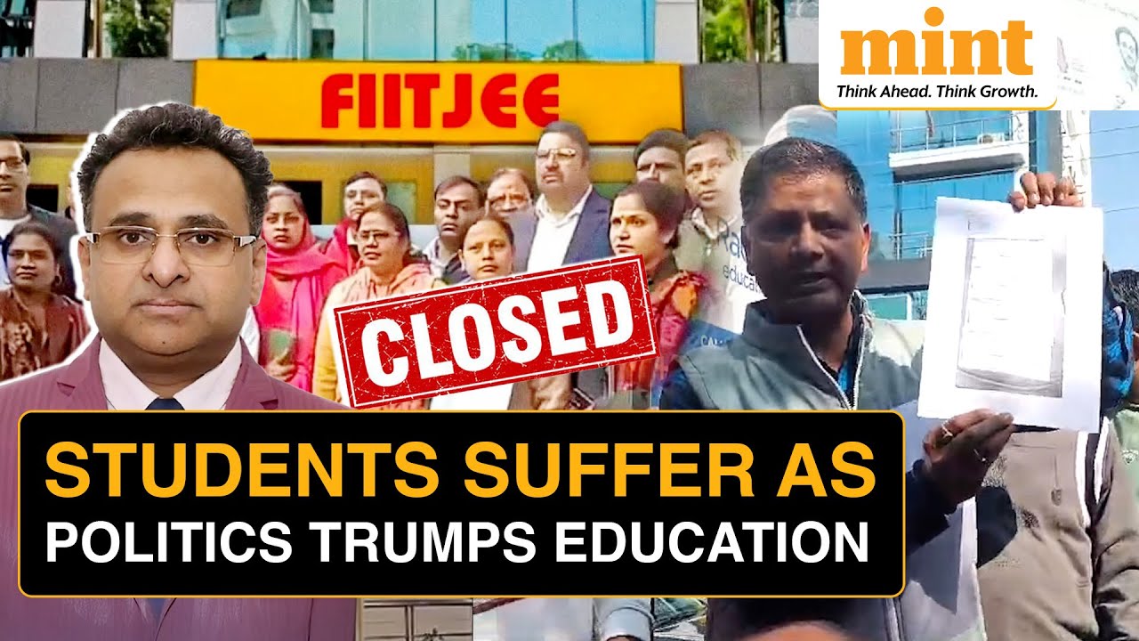 The FIITJEE Controversy Explained In 3 Minutes: Centres Close Across The Country, Blame-Game Erupts