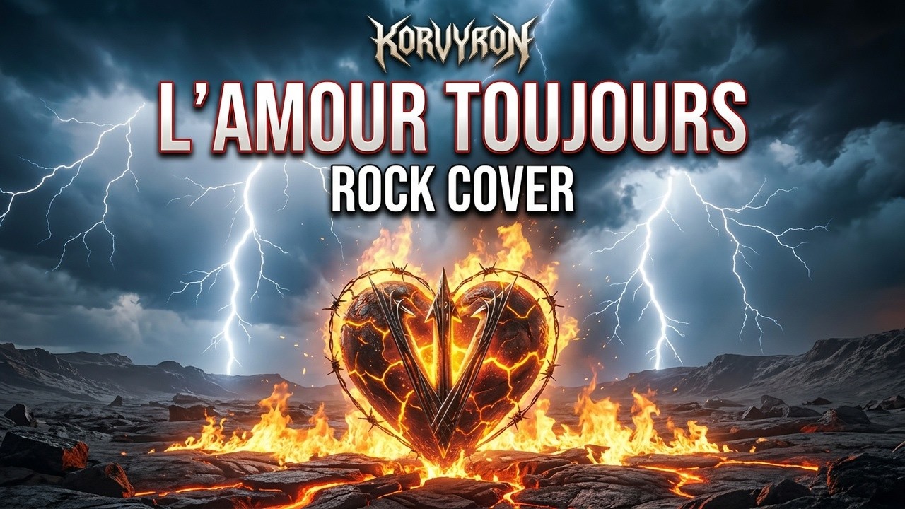 GIGI D’AGOSTINO – L’AMOUR TOUJOURS (KORVYRON ROCK COVER)