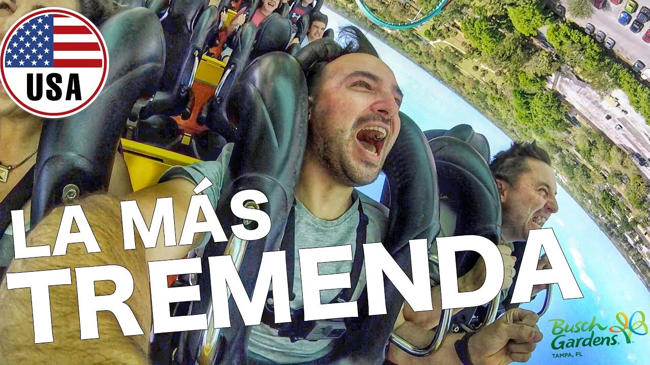 MONTA&Ntilde;A RUSA EXTREMA - Busch Gardens