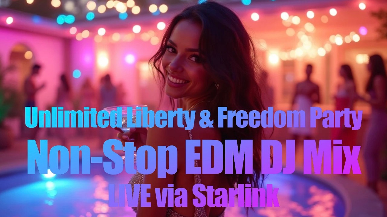 EDM NON-STOP DJ MIX@LIVE©Copyright Free; Suno played by djay, Generated by Sora, SeaArt, Grok