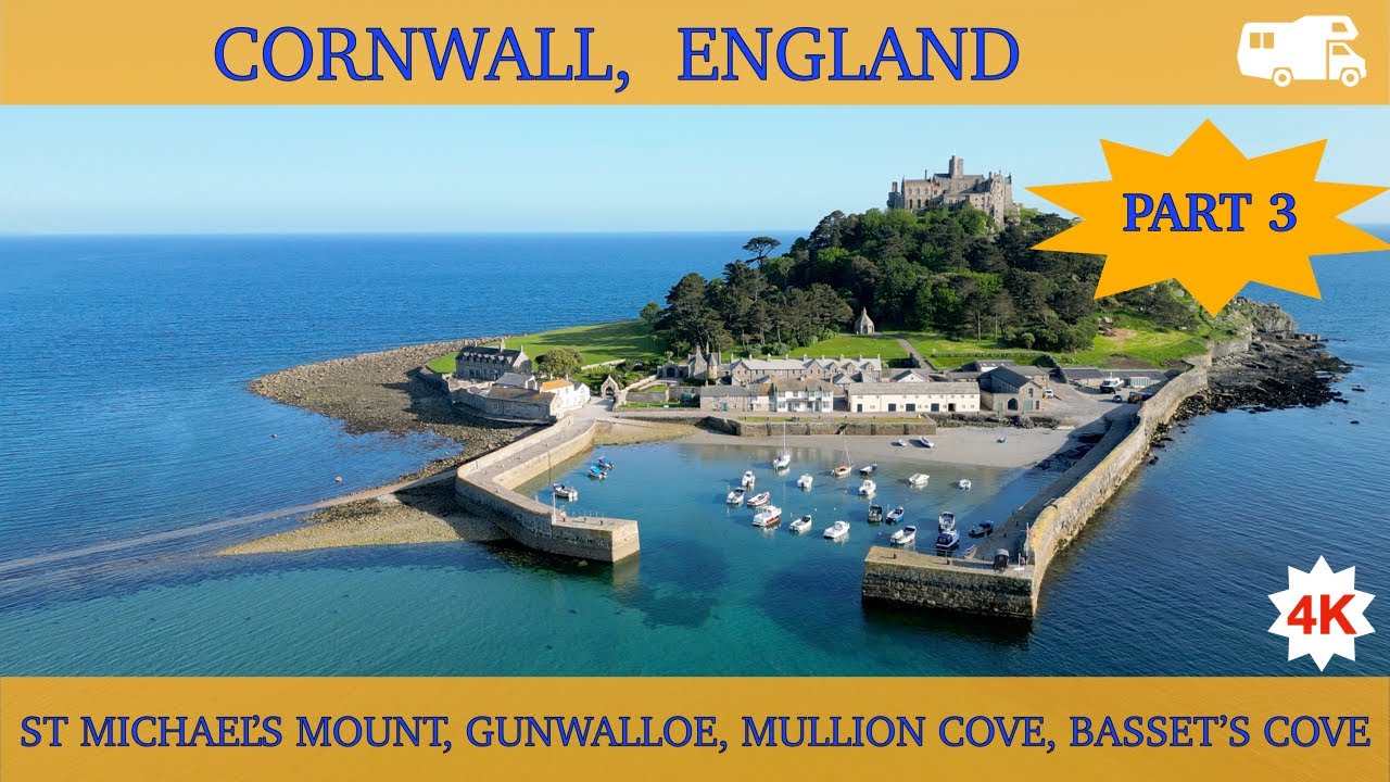 Cornwall, England UK - St. Michael's Mount, Gunwalloe, Mullion Cove and Basset's Cove - Part 3