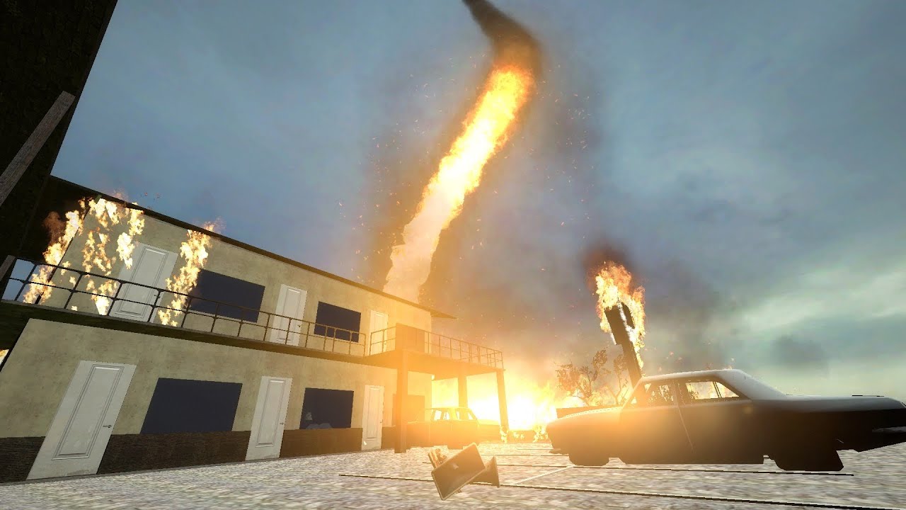 Tornadoes Against a Travelier Hotel - Garry's Mod Tornado Challenge 38