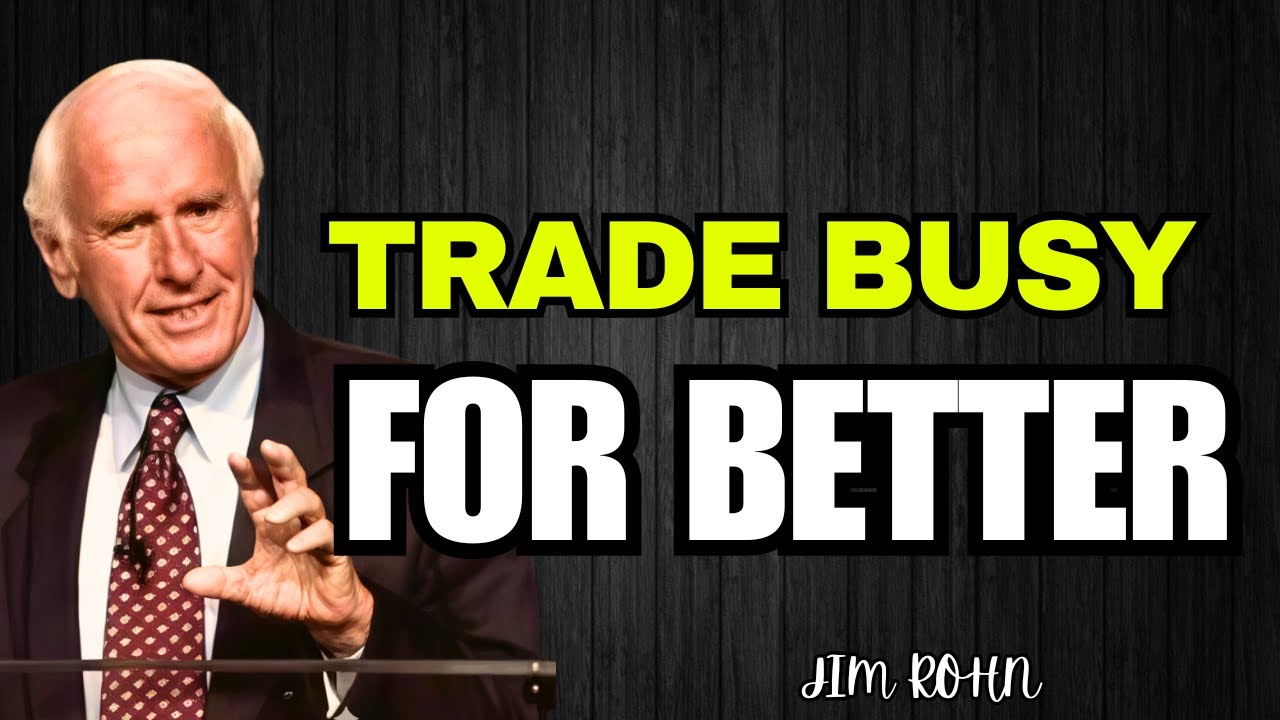 Stop Being Busy! The Truth About Productivity That Changes Everything Jim Rohn Motivation