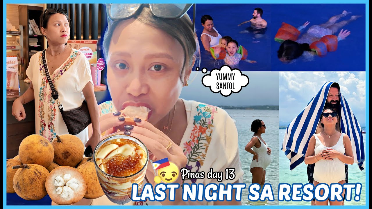 NAKA SAGLIT NG PASALUBONG SHOPPING! KAIN TAYO SANTOL AT TAHO! NIGHT SWIMMING! ❤️ ?| rhazevlogs