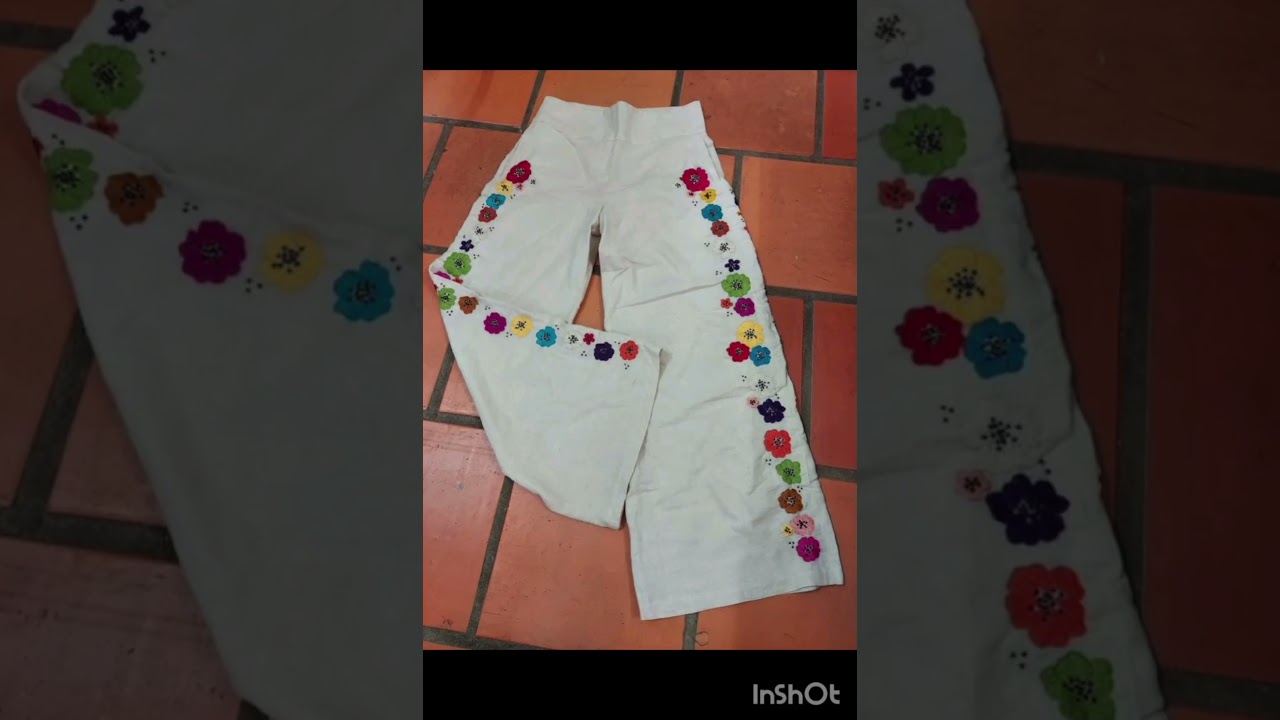 unique plazo design#trouser designs for girls