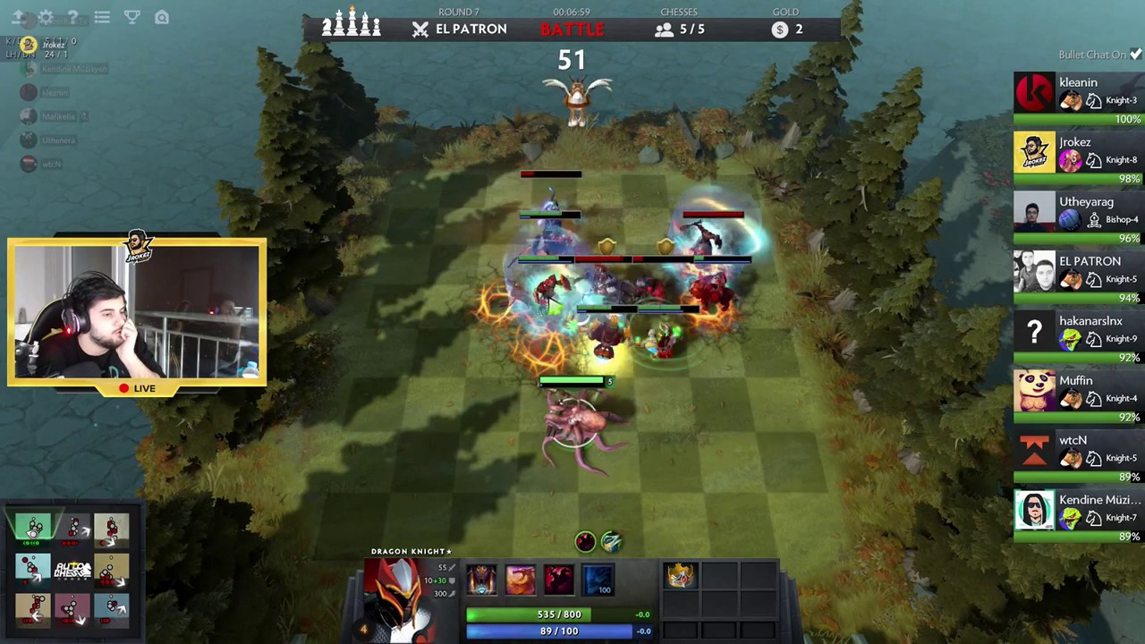 Jrokez, Wtcn, Uthenera, Kendine Müzisyen Dota Auto Chess Oynuyor #10