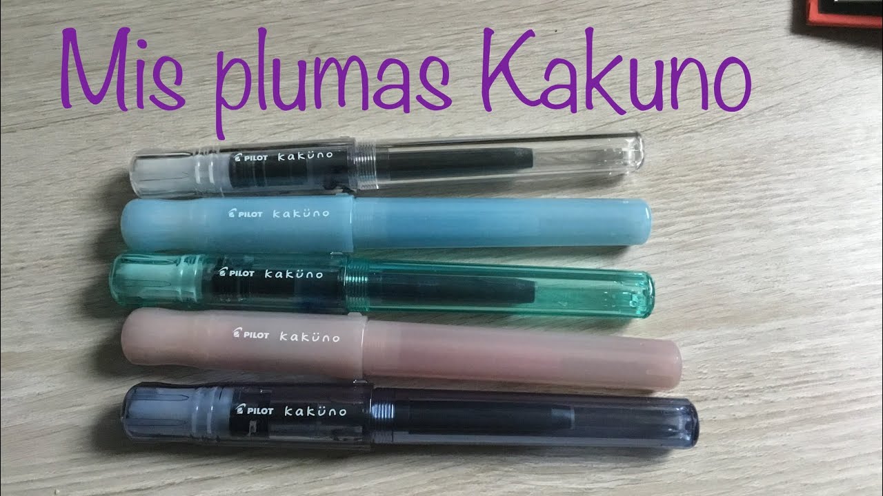 Mis plumas Kakuno