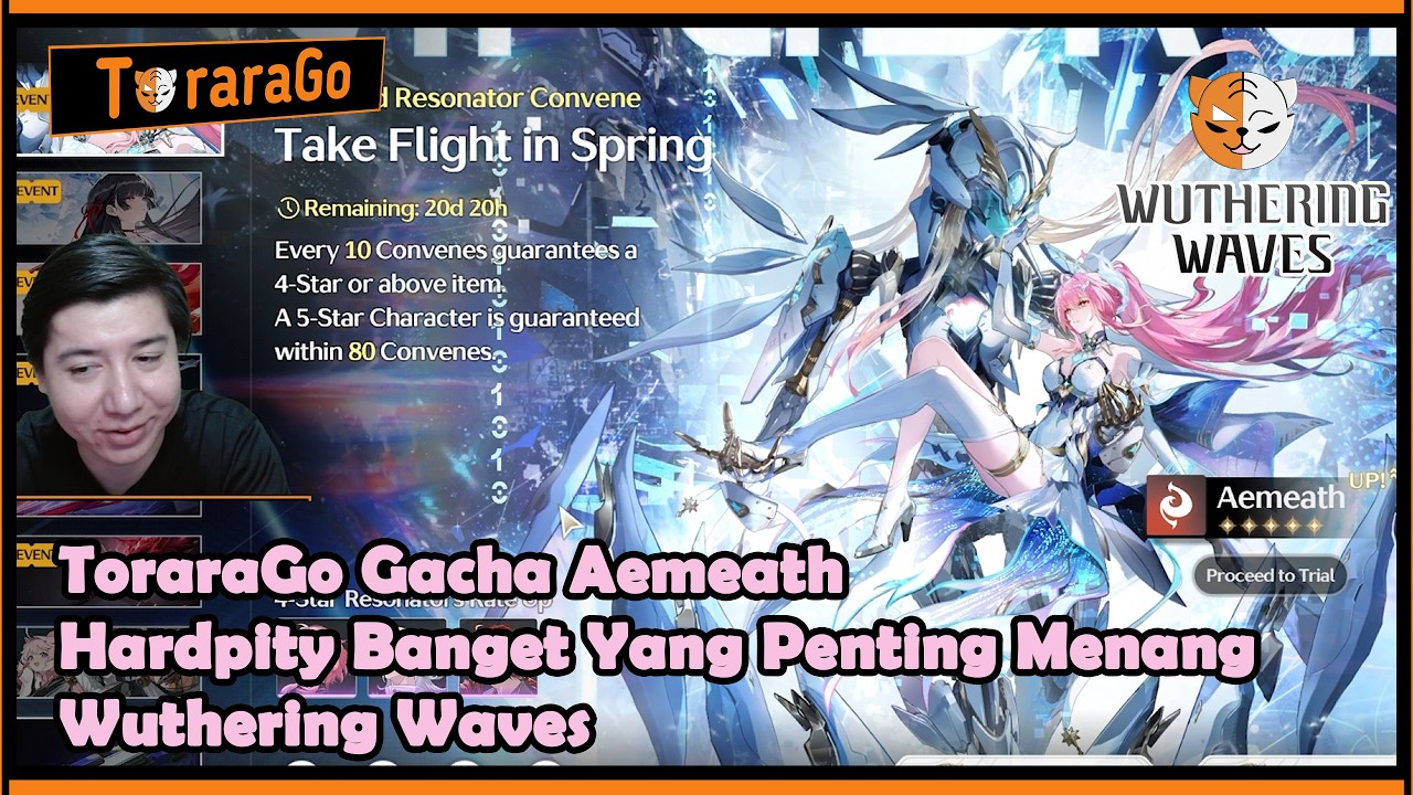 ToraraGo Gacha Aemeath Hardpity Banget Yang Penting Menang - Wuthering Waves