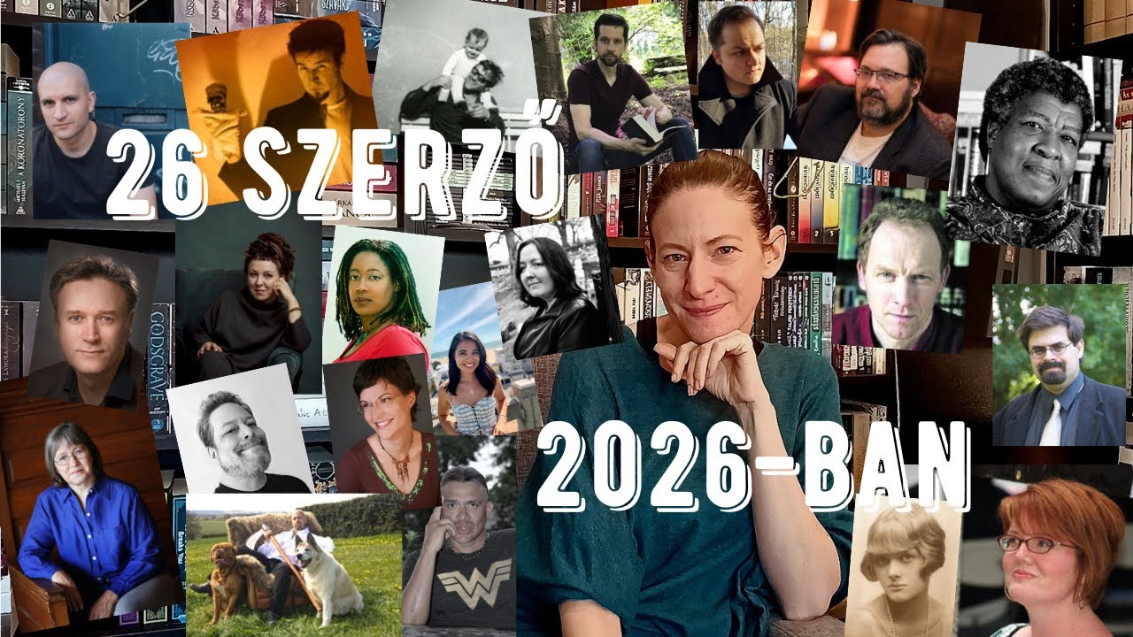 26 szerző akitől szeretnék olvasni 2026-ban