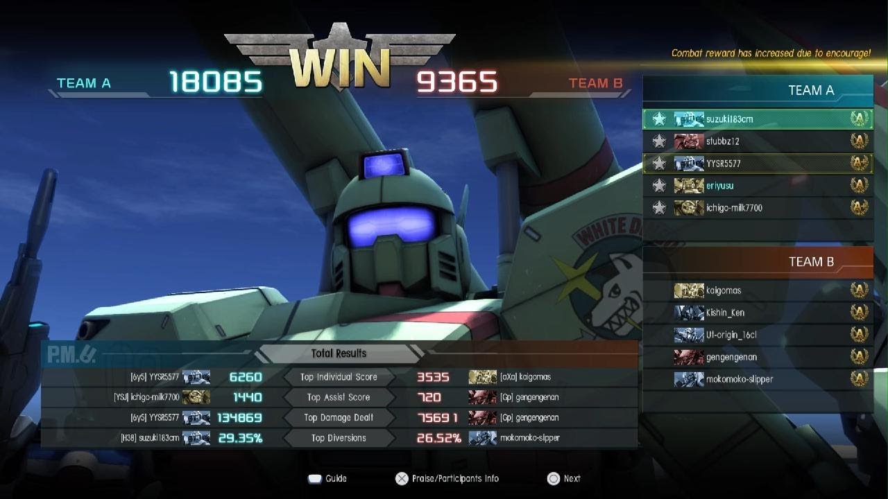 G CANNON VICTORY GBO2 PS5  MOBILE SUIT GUNDAM BATTLE OPERATION 2_2026