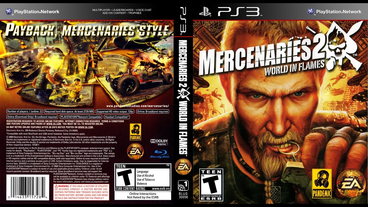 Mercenaries 2: World in Flames – Emocjonujący Live z gry! + PS2 Ver
