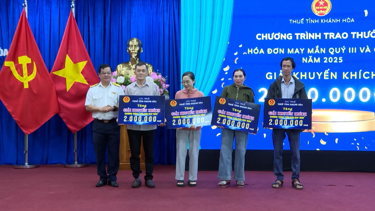 Lan tỏa niềm vui từ những tờ hóa đơn may mắn | Khởi động ngày mới 22.2.2026