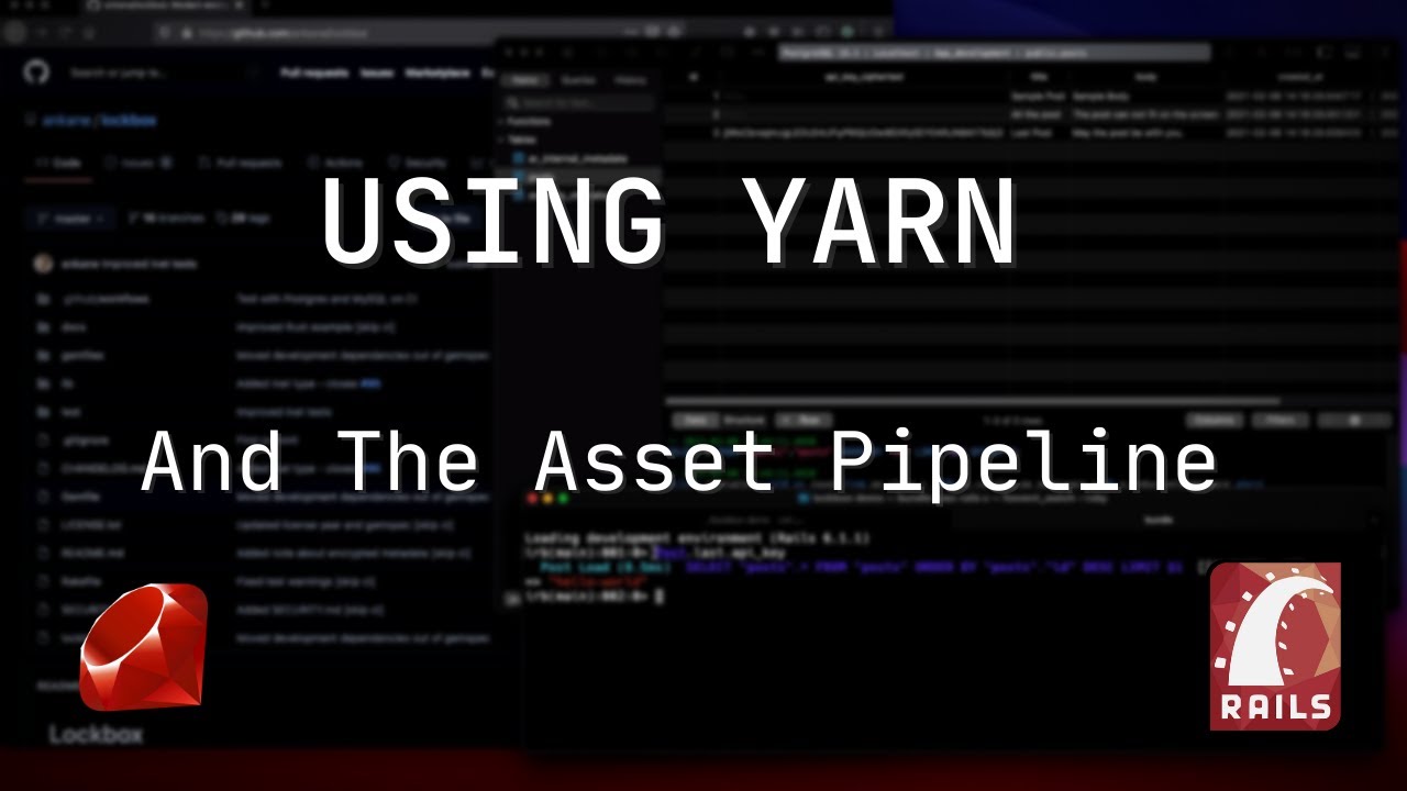 How To Use Yarn with The Rails Asset Pipeline