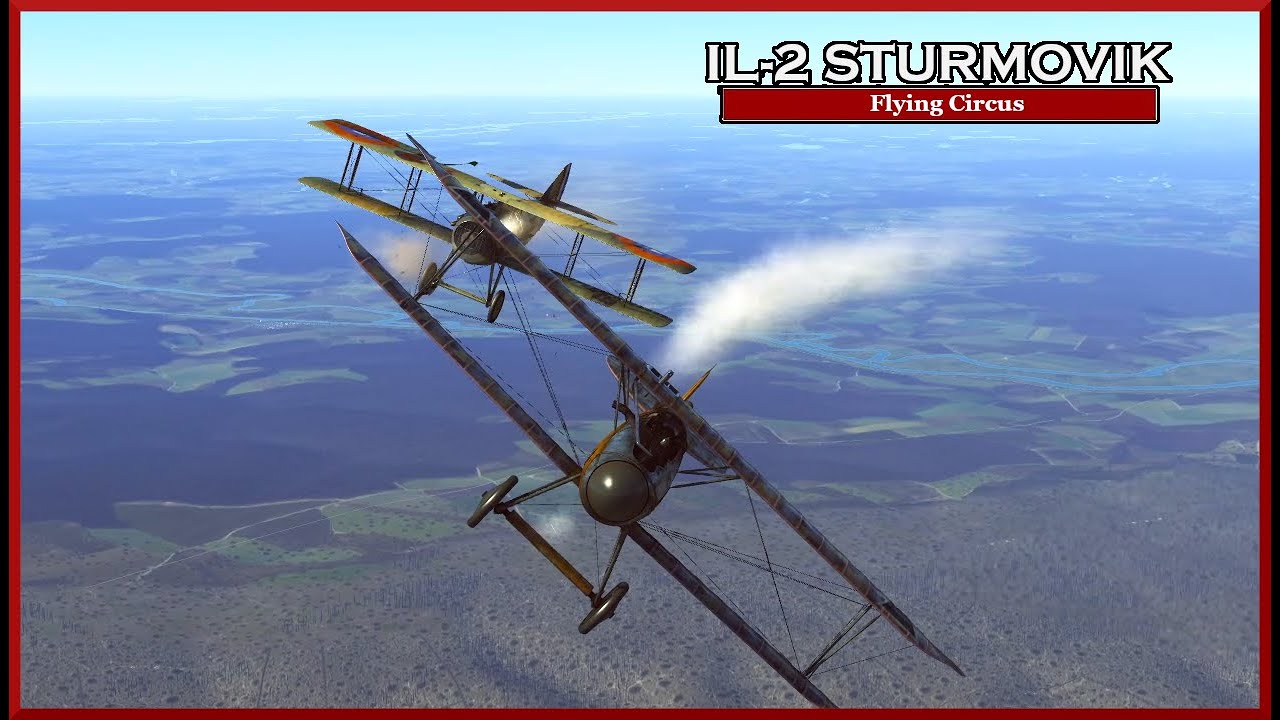 SPAD XIII 1 Vs 2 ALBATROSS E28 IL-2 Sturmovik Flying Circus PWCG