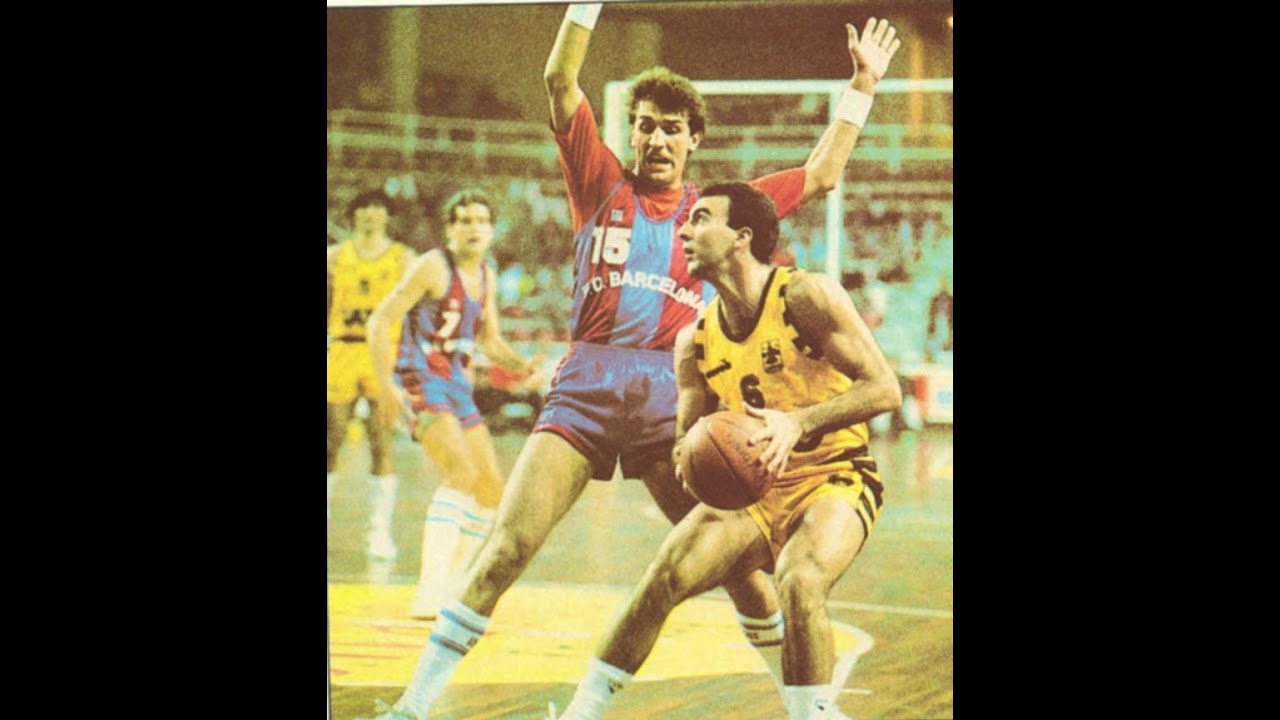 Barcelona - Aris 88-89 Europaen Champions Cup  3/12/87  ΕΤ-1   HQ