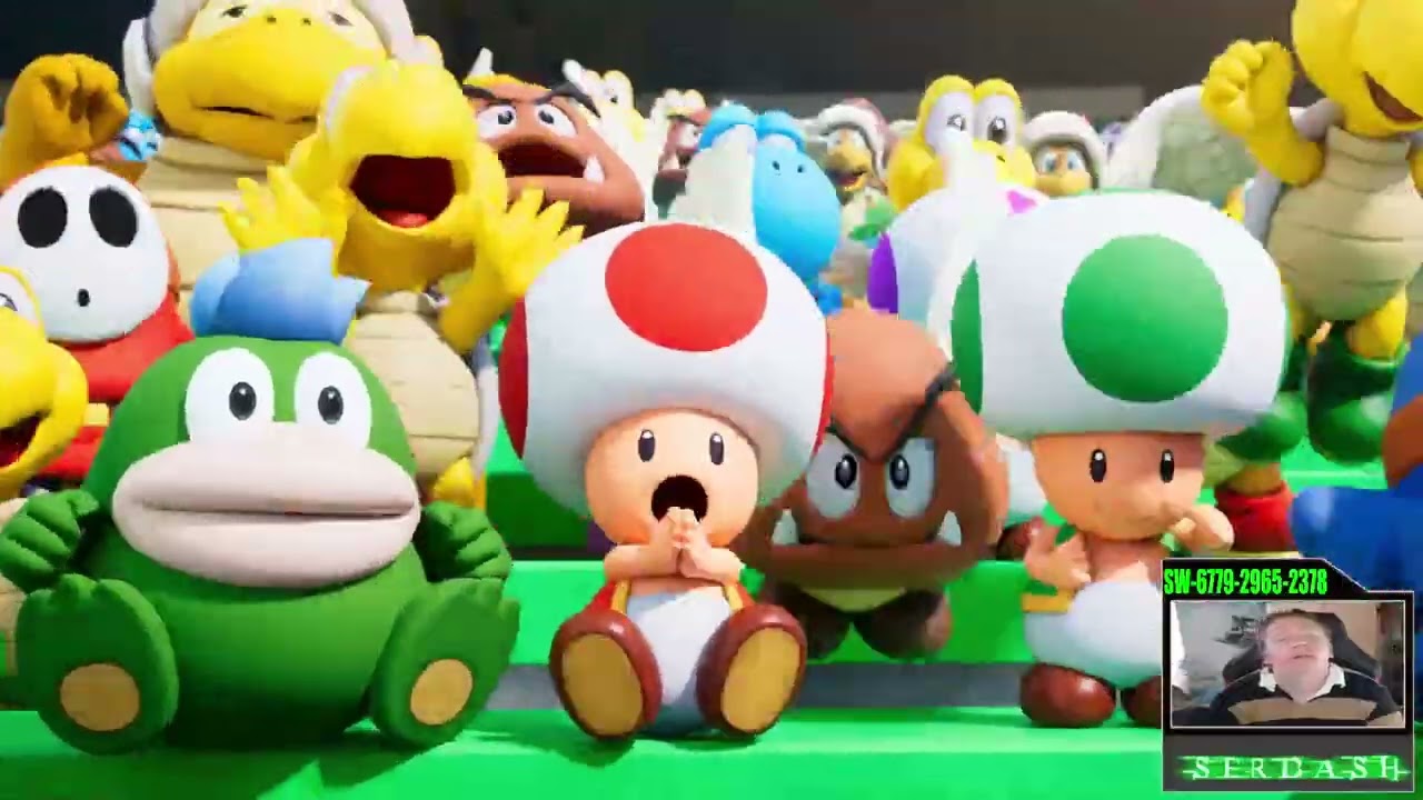 Serdash plays: 2026 Tennis Simulator starring Nintendo characters