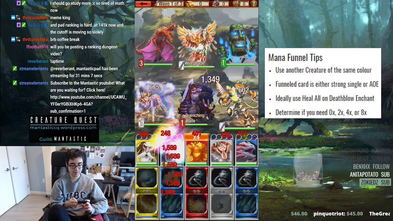 [Creature Quest] Mana Funnel Guide