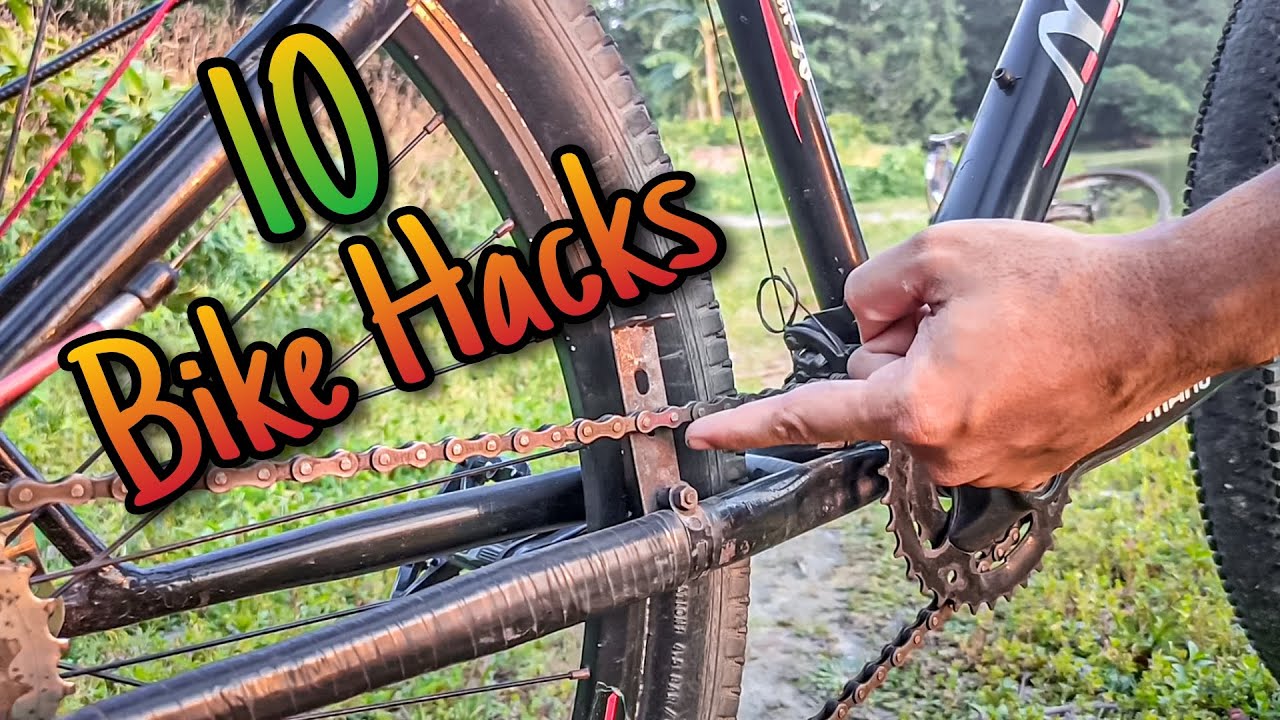 10 Useful Bike Hacks For Mountain Bike #mtb #cycle #diy #mountainbike #hack  @about_MTB  ​
