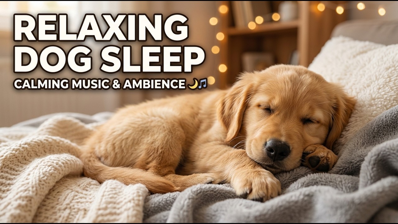 10 Hours of Deep Sleep Music for Dogs🐶💖Calming Sounds for Anxious Dogs | Sleep Aid for Dogs💖No Ads