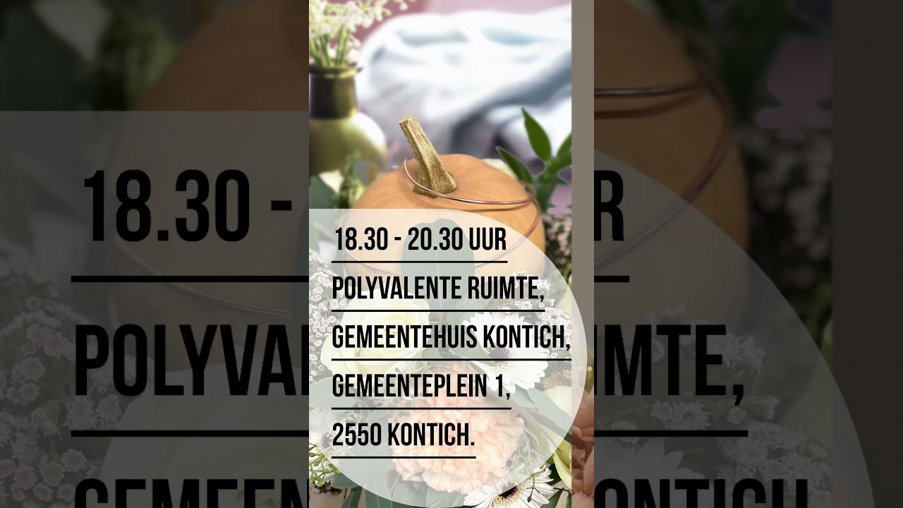 Workshops bloemschikken