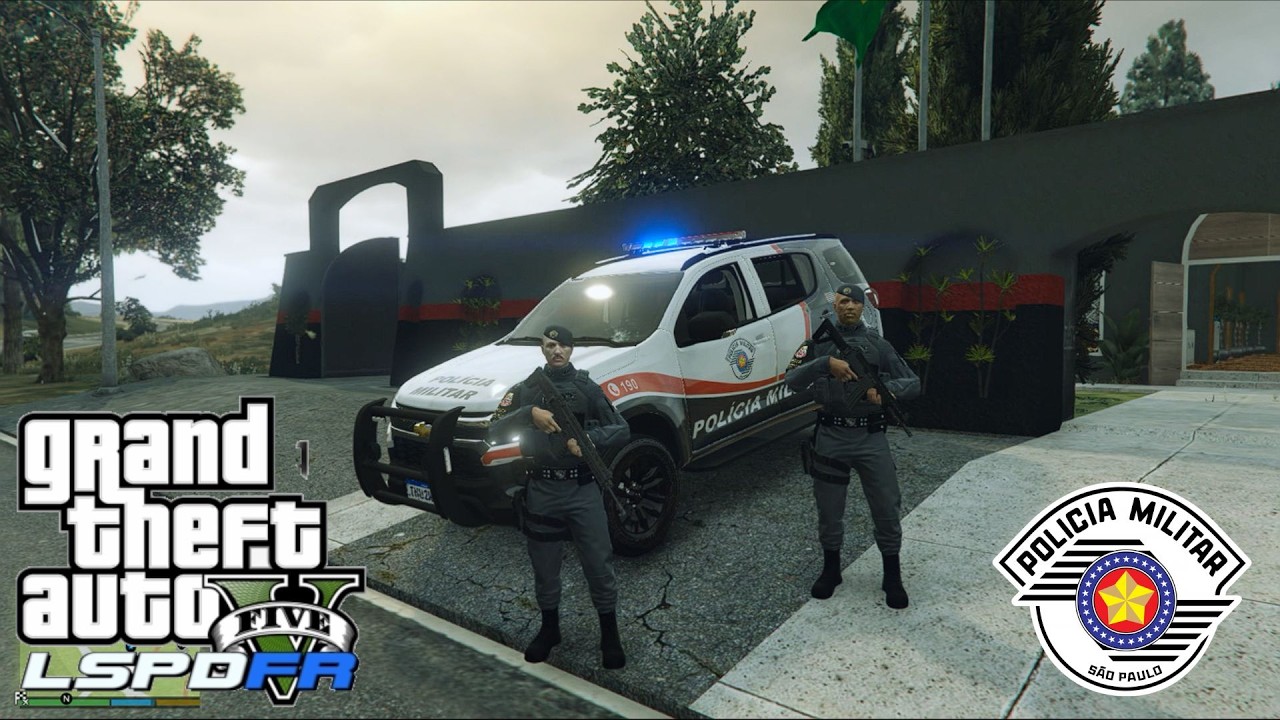 ASSALTO, TROCA DE TIROS + PERSEGUIÇÂO | PATRULHAMENTO INSANO | FORÇA TÁTICA - PMESP | GTA 5 LSPDFR