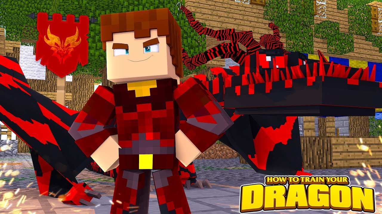 SCUBA STEVE JOINS THE FIRE NATION!? - How To Train Your Dragon