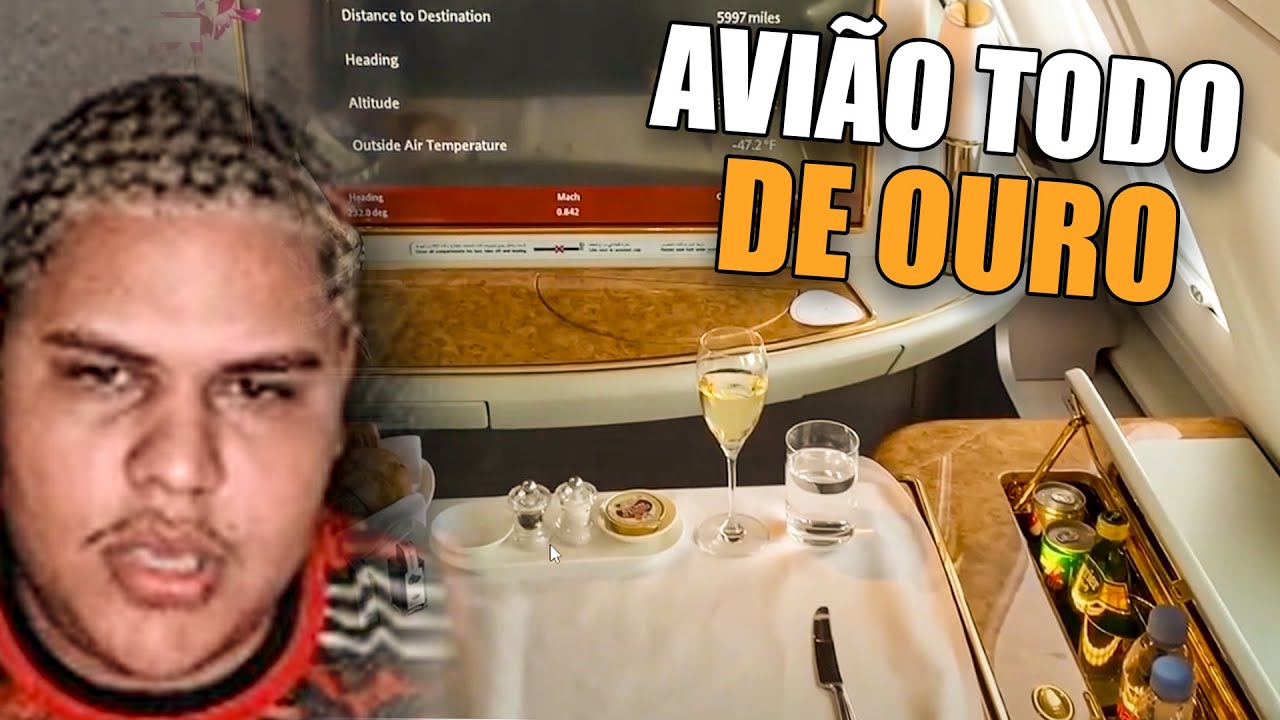 JMDECK REAGINDO: EMIRATES A380 PRIMEIRA CLASSE - avião de luxo