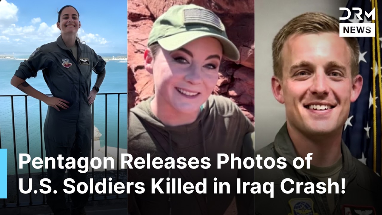 WATCH: Six U.S. Airmen Killed in Plane Crash Over Iraq, DoD Identifies Victims | DRM News | AH1Z