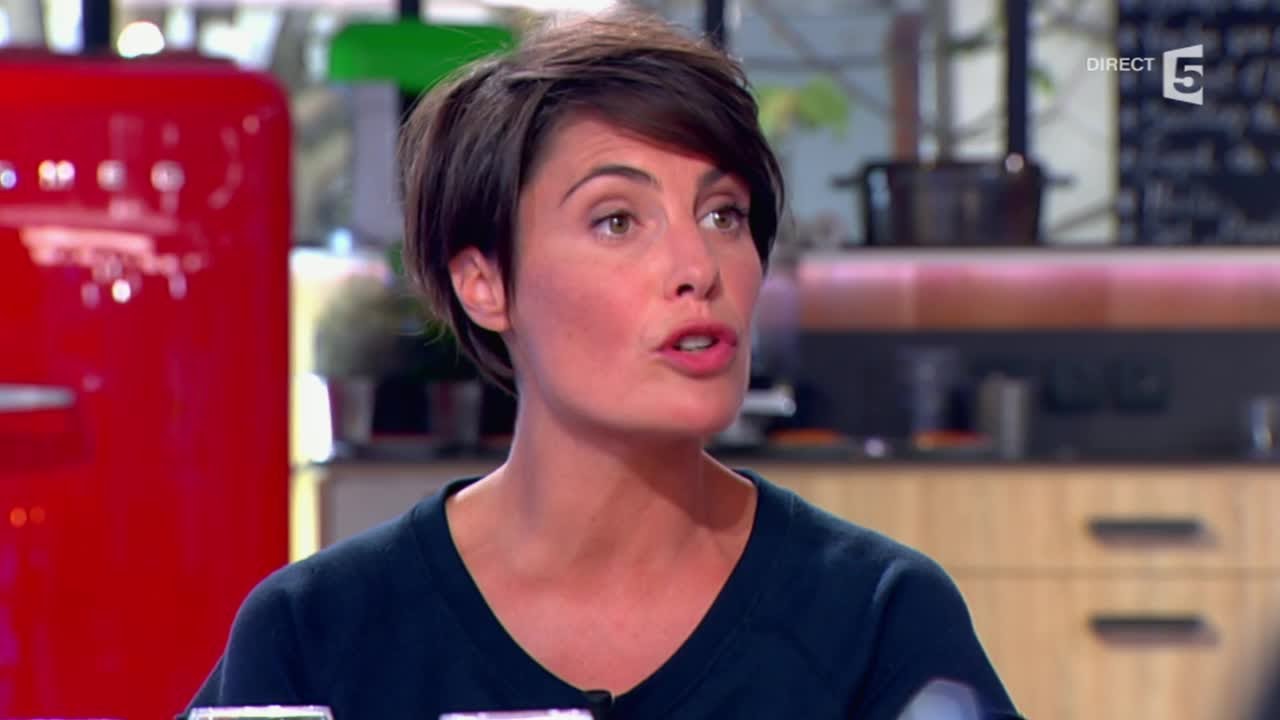 Alessandra Sublet clashe Thierry Ardisson - C à vous - 01/10/2014