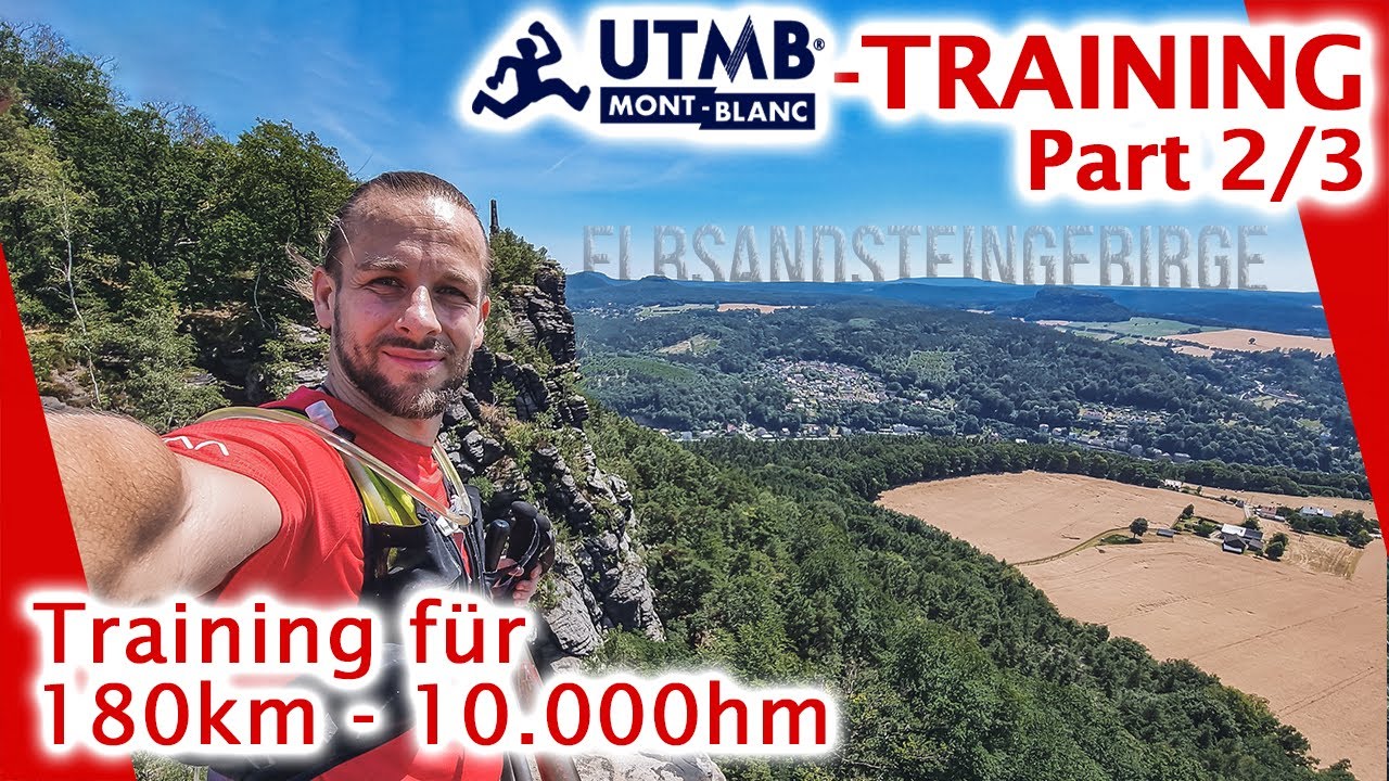 🏃 UTMB: Training für einen 100Meilen/160km Ultratrail | Trainingslager Elbsandsteingebirge 💪| Part 2