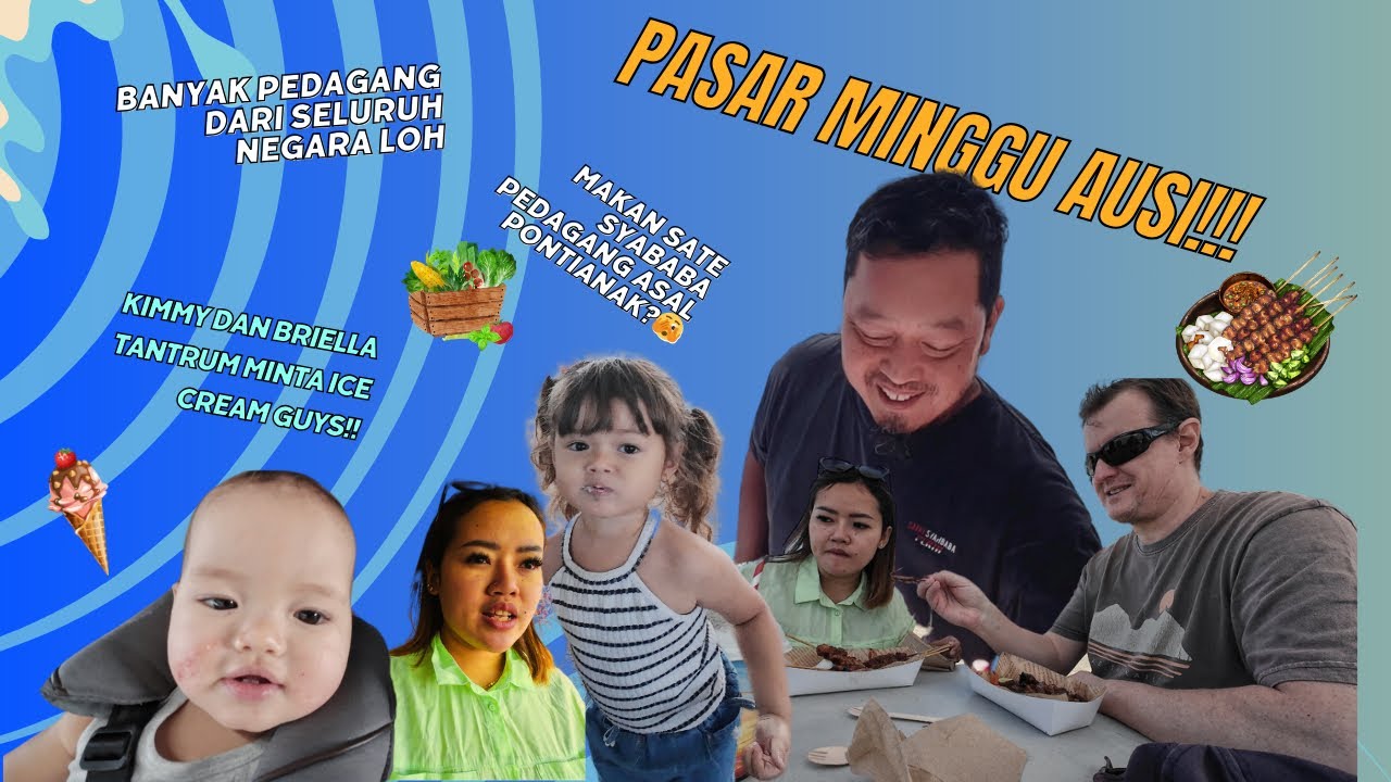PASAR MINGGU DI PERTH AUSI KEK GIMANA SIH??ADA PEDAGANG SATE ASAL INDO😱